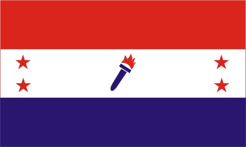[possible Nepal Congress Party Flag]